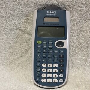 Texas Instruments TI-30XS Multiview Blue High Contrast Key Scientific Calculator